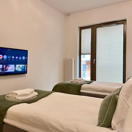 Apartament Waterlane Królowa Kier I 2 Sypialnie I 3 łazienki I Basen - Comfy