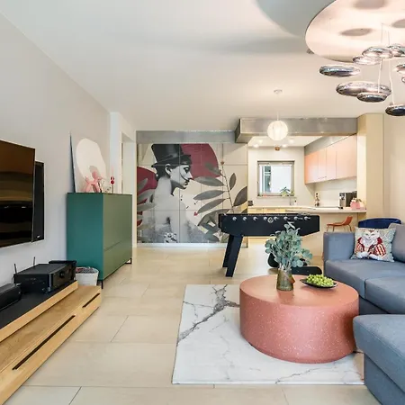 Apartament Waterlane Królowa Kier I 2 Sypialnie I 3 łazienki I Basen - Comfy *