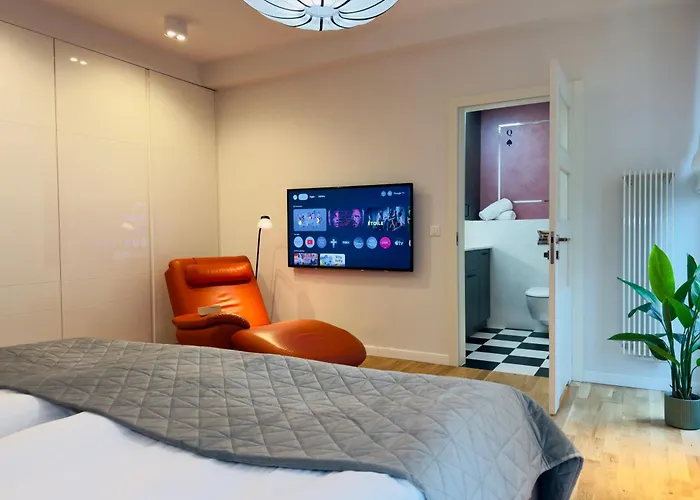 Apartmán Waterlane Krolowa Kier I 2 Sypialnie I 3 Lazienki I Basen - Comfy