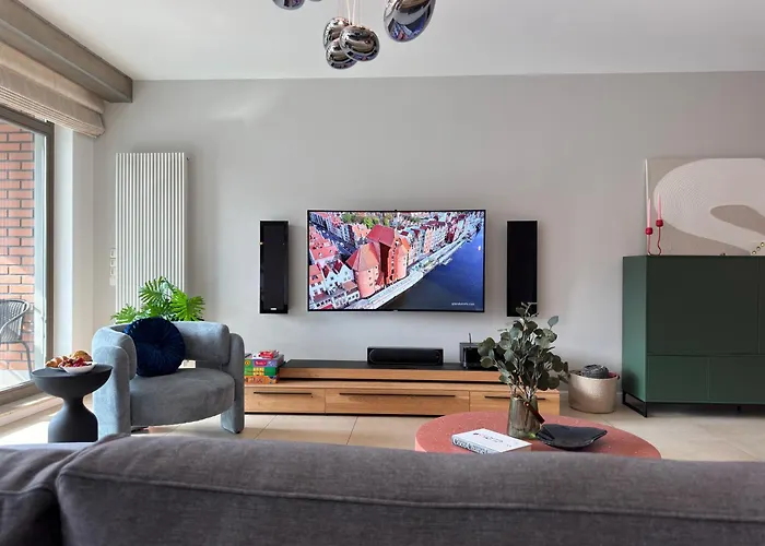 Apartmán Waterlane Krolowa Kier I 2 Sypialnie I 3 Lazienki I Basen - Comfy