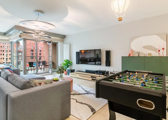 Waterlane Krolowa Kier I 2 Sypialnie I 3 Lazienki I Basen - Comfy Gdaňsk