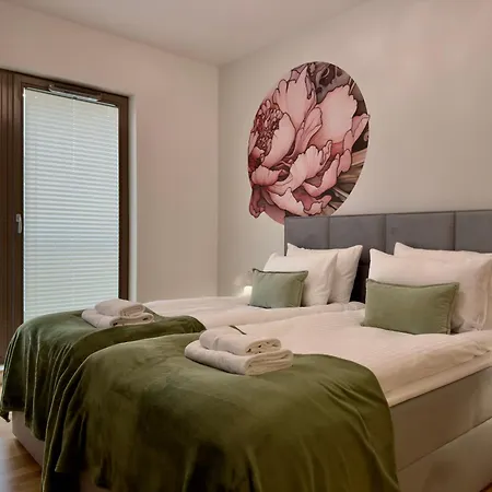 Waterlane Krolowa Kier I 2 Sypialnie I 3 Lazienki I Basen - Comfy Апартаменты Гданьск