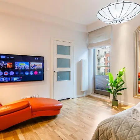 Апартаменты Waterlane Krolowa Kier I 2 Sypialnie I 3 Lazienki I Basen - Comfy Гданьск